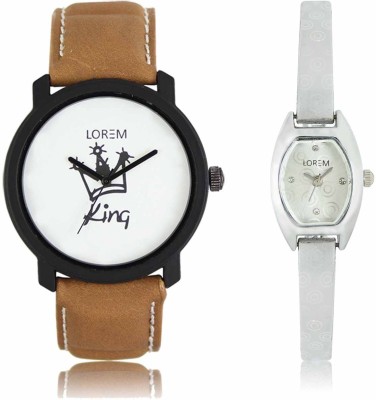 LOREM LR-18-0219 Attractive Stylish Combo Watch  - For Men & Women   Watches  (LOREM)