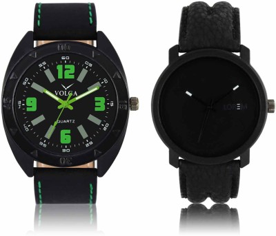 LOREM VL18LR21 Attractive Stylish Combo Watch  - For Men   Watches  (LOREM)