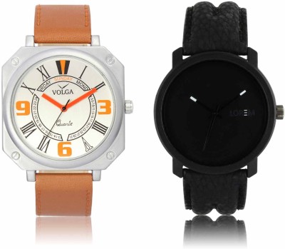 LOREM VL45LR21 Attractive Stylish Combo Watch  - For Men   Watches  (LOREM)