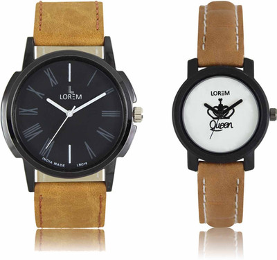 LOREM LR-19-0209 Attractive Stylish Combo Watch  - For Men & Women   Watches  (LOREM)