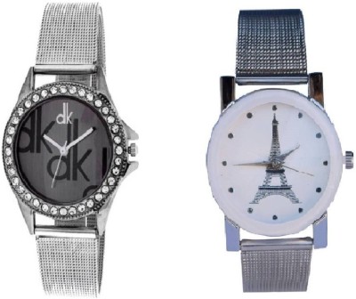 lavishable Styles Dk Black Dail 45HDI White Dail Watch  - For Women   Watches  (Lavishable)