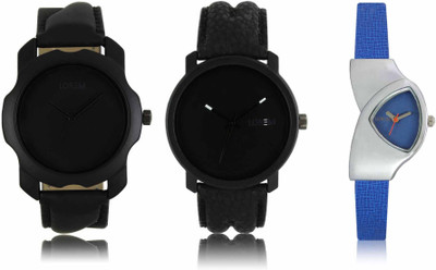 View LOREM LR-21-22-208 Attractive Stylish Combo Watch  - For Men & Women Wrist Watches Price Online(LOREM)