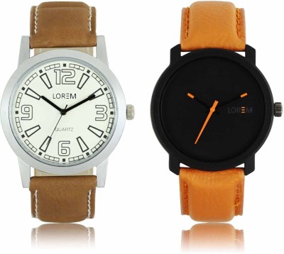 LOREM LR-15-20 Attractive Stylish Combo Watch  - For Men   Watches  (LOREM)