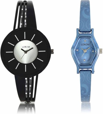 LOREM LR-0212-218 Attractive Stylish Combo Watch  - For Women   Watches  (LOREM)