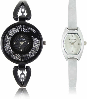 

LOREM LR-0211-219 Attractive Stylish Combo Watch - For Women