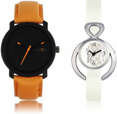 LOREM LR20VT15 Attractive Stylish Combo Watch  - For Men & Women   Watches  (LOREM)