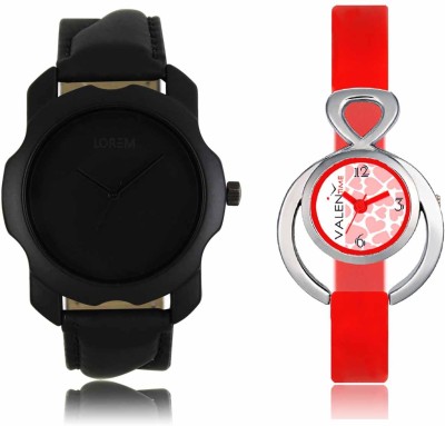 LOREM LR22VT14 Attractive Stylish Combo Watch  - For Men & Women   Watches  (LOREM)