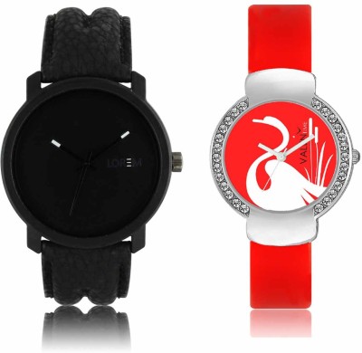 LOREM LR21VT25 Attractive Stylish Combo Watch  - For Men & Women   Watches  (LOREM)