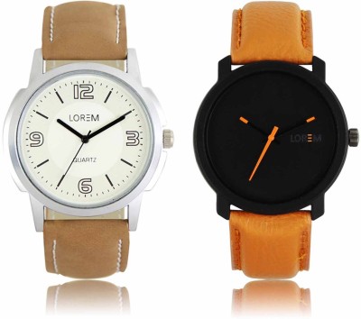 LOREM LR-16-20 Attractive Stylish Combo Watch  - For Men   Watches  (LOREM)