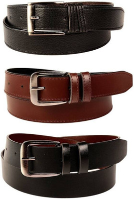 

Bageera Men Black, Brown Artificial Leather Belt