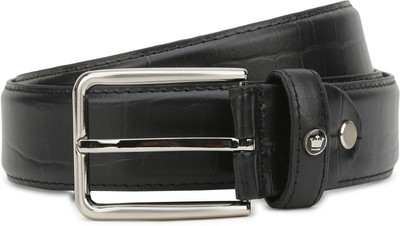 

Louis Philippe Men Black Genuine Leather Belt