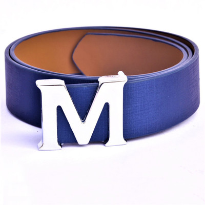 

PRO365 Men Casual Blue Texas Leatherite Belt