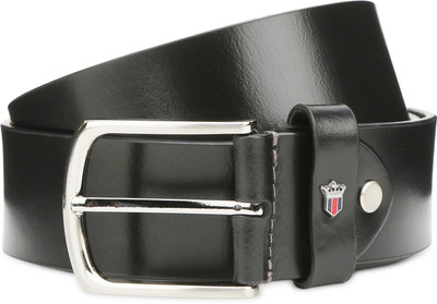 

LP Louis Philippe Men Casual Black Genuine Leather Belt