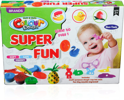 

Tiny's World Soft and safe colour dough super fun Board Game