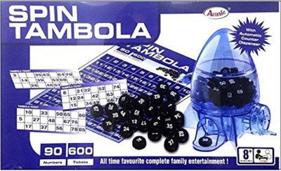 

Tiny's World Spin Tambola all time favourite family entinment game Board Game