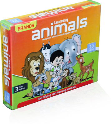 

Tiny's World Learning about Animals for 3 years and above kids Board Game