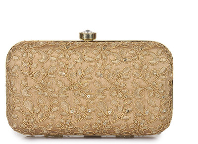 

Style Villaz Party Gold Clutch