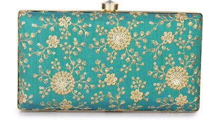 

Style Villaz Party Green Clutch