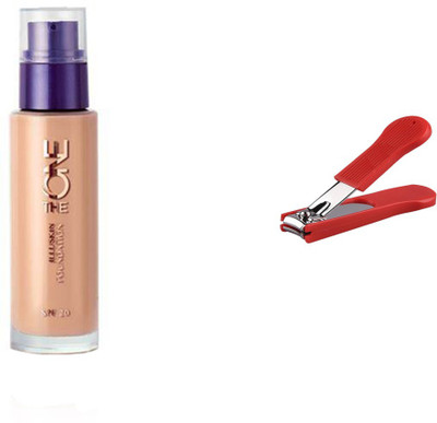 

Oriflame Sweden llluskin foundation combo kit (nude pink)(Set of 2)