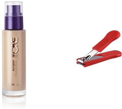 

Oriflame Sweden llluskin foundation combo kit (olive beige)(Set of 2)