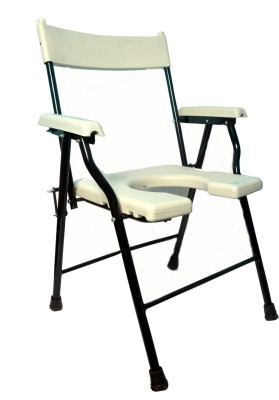 Life Line Services Commode Chair(White)