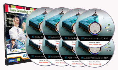 

Easylearning Master of Adobe Photoshop CC 2017 Fundamentals,Advanced and Mastery Level Video Tutorials On 8 DVDs(DVD)