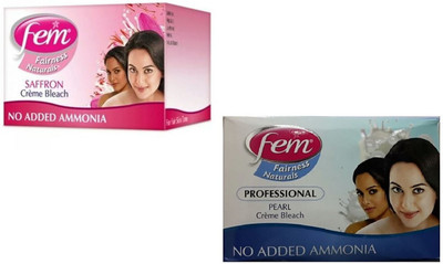 

Fem Saffron & Pearl Bleach Pack of 2(600 g)