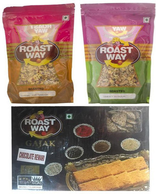 

Roast Way Special chocolate rewri & Sweet N Sour & Chana Jor Garam Roasted Namkeen Combo(3)