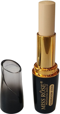 

Miss Rose Stick Foundation Professional Makeup Oil Free 8g Foundation(Black)