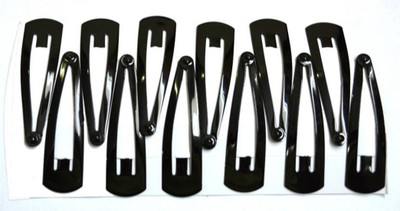 

P17 collection Hair Pin Tic Tac Clip Hair Clip(Black)