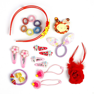 

sringhar Hair Accessories set of 20 Hair Band, Tic Tac Clip, Hair Accessory Set, Rubber Band, Hair Claw, Hair Clip(Multicolor)