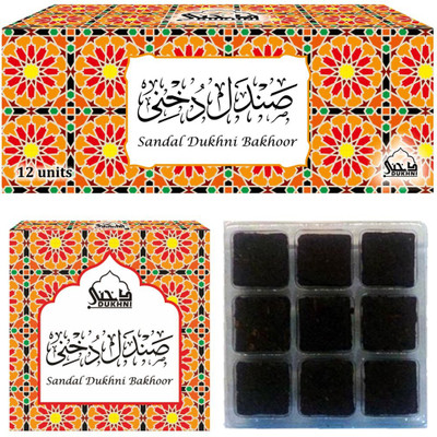 

Dukhni Sandal Tray Bakhoor Celebration Pack ( 12 Units * 9 Pcs Each) Fresh Agarbattis(108 Units)