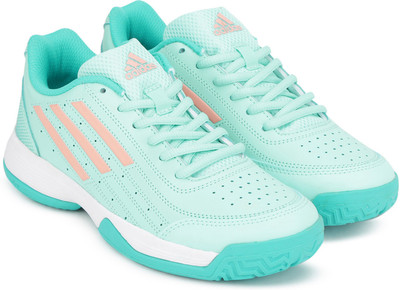 

ADIDAS Boys & Girls Lace Tennis Shoes(Blue, Eneaqu/sunglo/eneblu