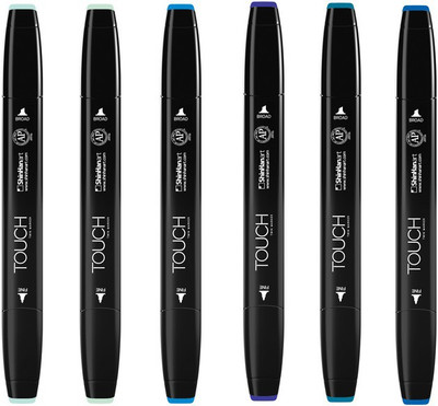

Shinhan TMS 6BE-B(Set of 6, Blue)