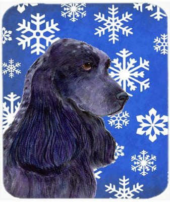 

Caroline's Treasures Cocker Spaniel Winter Snowflakes Holiday MousePad Mousepad(Multicolor)