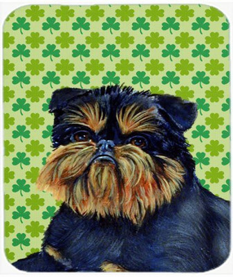 

Caroline's Treasures Brussels Griffon St. Patrick's Day Shamrock MousePad Mousepad(Multicolor)