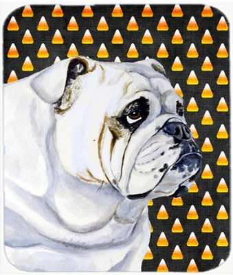 

Caroline's Treasures Bulldog English Candy Corn Halloween Portrait MousePad Mousepad(Multicolor)