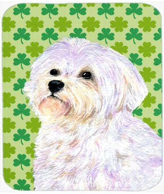 

Caroline's Treasures Maltese St. Patrick's Day Shamrock Portrait MousePad Mousepad(Multicolor)