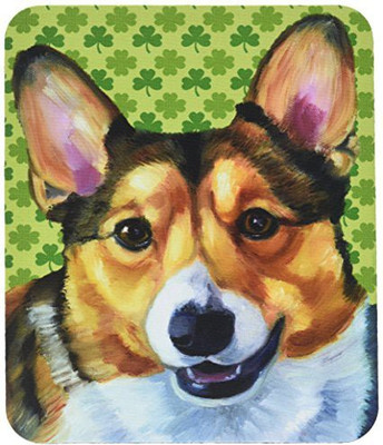 

Caroline's Treasures Corgi St. Patrick's Day Shamrock MousePad Mousepad(Multicolor)