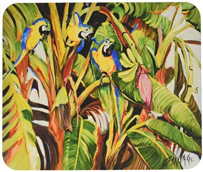

Caroline's Treasures Three Blue Parrots MousePad Mousepad(Multicolor)