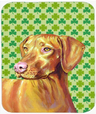 

Caroline's Treasures Vizsla St. Patrick's Day Shamrock Portrait MousePad Mousepad(Multicolor)