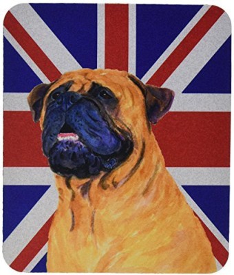 

Caroline's Treasures Bullmastiff with English Union Jack British Flag MousePad Mousepad(Multicolor)