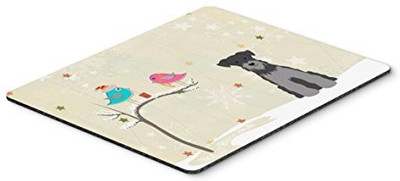 

Caroline's Treasures Christmas Presents, Miniature Schnauzer MousePad Mousepad(Multicolor)