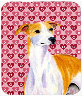 

Caroline's Treasures Whippet Hearts Love & Valentine's Day Portrait MousePad Mousepad(Multicolor)