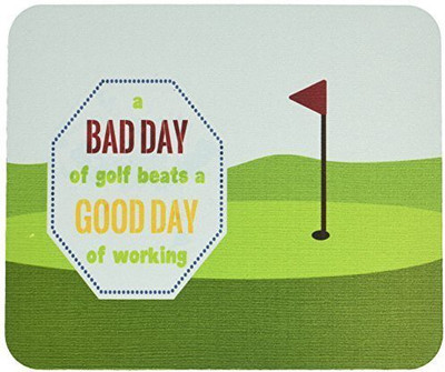 

Caroline's Treasures A Bad Day at Golf MousePad Mousepad(Multicolor)