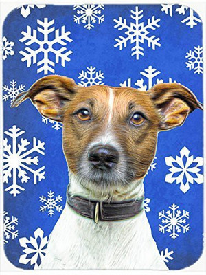 

Caroline's Treasures Winter Snowflakes Holiday Jack Russell Terrier MousePad Mousepad(Multicolor)