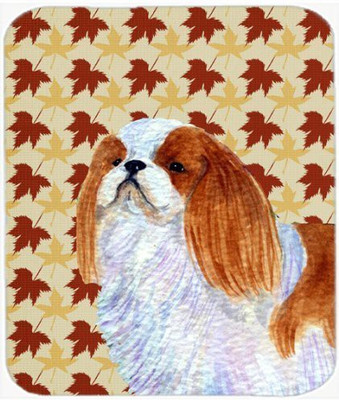 

Caroline's Treasures English Toy Spaniel Fall Leaves Portrait MousePad Mousepad(Multicolor)