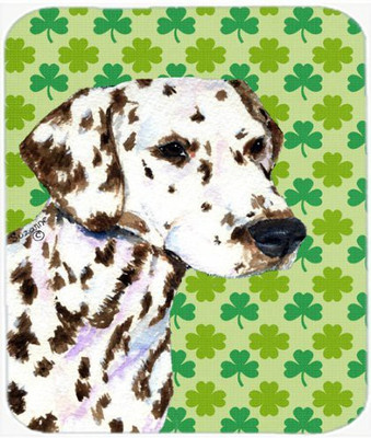 

Caroline's Treasures Dalmatian St. Patrick's Day Shamrock Portrait MousePad Mousepad(Multicolor)