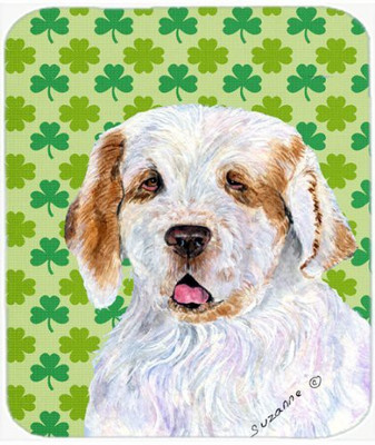 

Caroline's Treasures Clumber Spaniel St. Patrick's Day Shamrock MousePad Mousepad(Multicolor)
