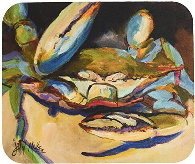 

Caroline's Treasures Big Crab Claw Blue Crab MousePad Mousepad(Multicolor)